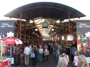 Shopping At The Landmark Market