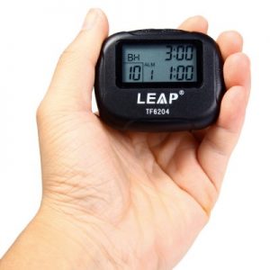 LEAP TF6204 Interval Timer for Yoga Hiit Cardio Tabata with LCD